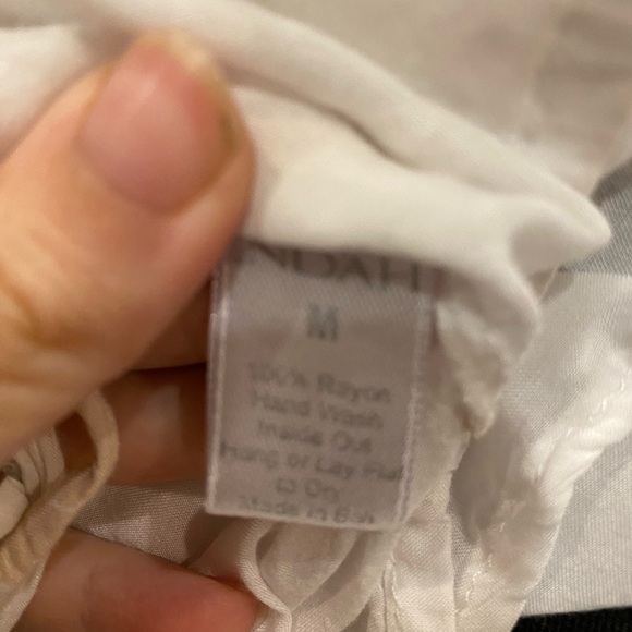 Indah / Saffron printed  Mini Dress in White nude orchid M - Picture 2 of 6